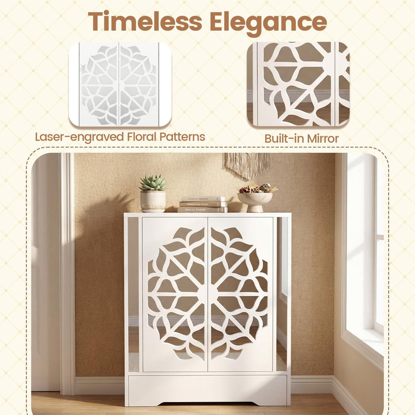 Giantex Shoe Cabinet with Drawer