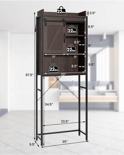 Giantex Over The Toilet Storage Cabinet
