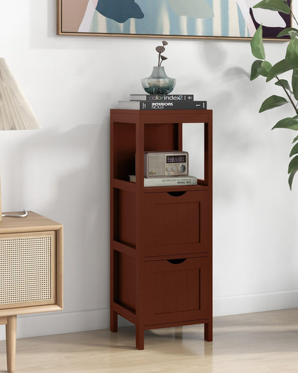 Giantex Bathroom Organizers and Storage Cabinet - Storage Organizer Rack Stand