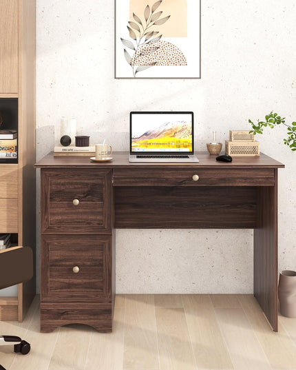 Giantex Computer Desk with 2 Drawers