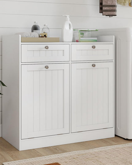 Meuble de rangement de salle de bain autoportant Giantex avec étagère