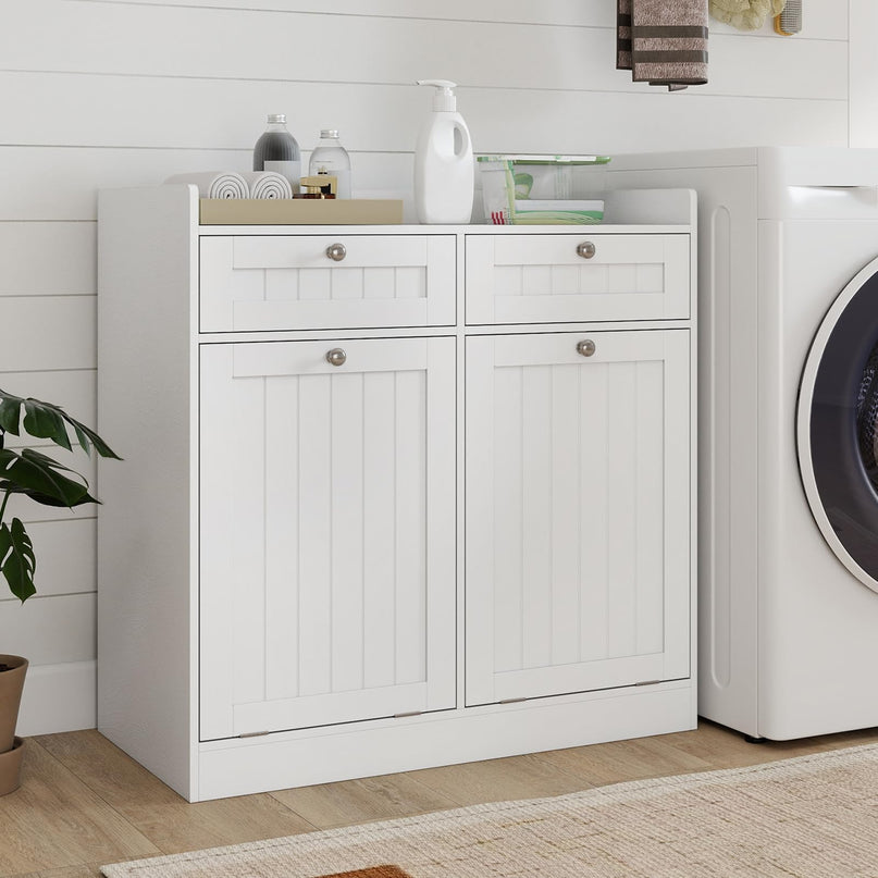 Meuble de rangement de salle de bain autoportant Giantex avec étagère