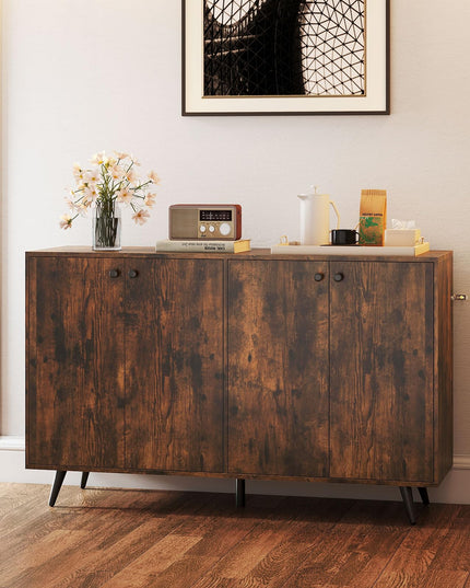 Giantex Buffet Sideboard with 5 Position Adjustable Shelves