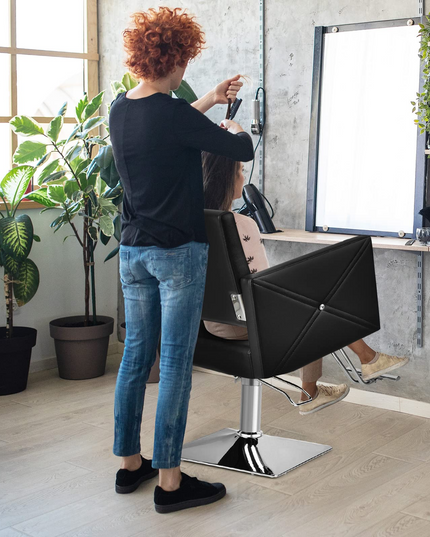 Makeup Hair Salon Chairs for Hair Stylist, Load up 330 LBS