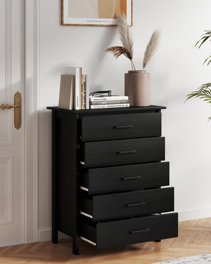 Giantex 5-Drawer Dresser for Bedroom, 41.5" Storage Cabinet with 5 Drawers