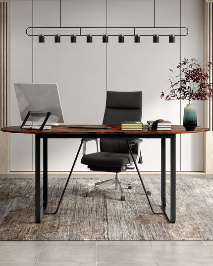 Giantex 71" Conference Table with Cable Management Grommet