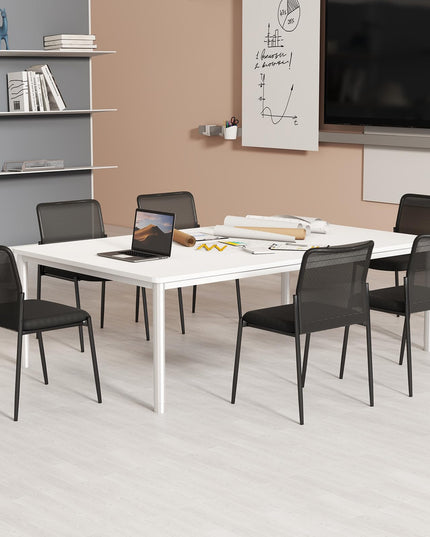 Giantex Waiting Room Chairs - Stackable Guest Chairs w/Ergonomic Backrest