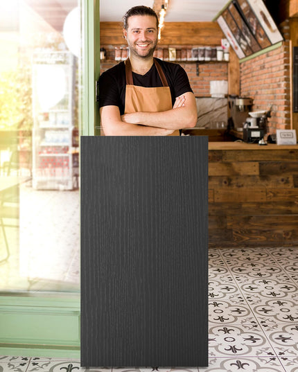 Giantex Portable Podium Stand, Lectern Podium with 2 Storage Shelves, 4 Universal Wheels, Mobile Speaking Podium Hostess Stand Pulpits