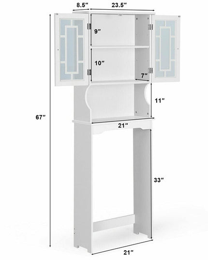 Giantex Over-The-Toilet Bathroom Storage Space