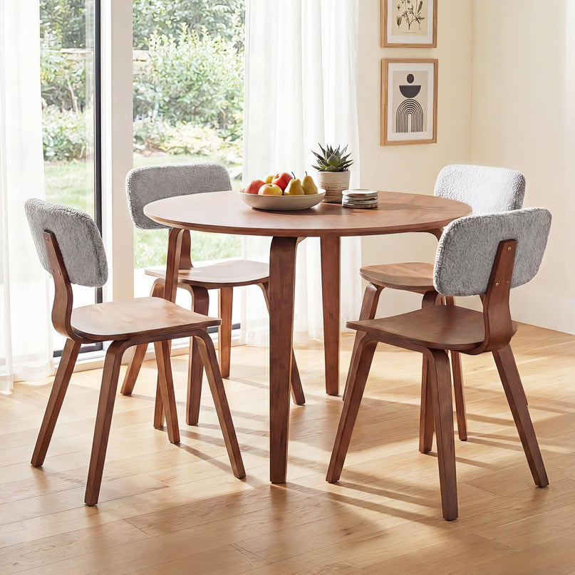 Ensemble table à manger ronde Giantex 37,5" pour petit appartement