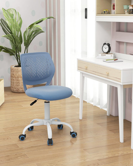 Giantex Kids Desk Chair, Children Armless Study Chair with Adjustable Height, for Girls Boys Teens