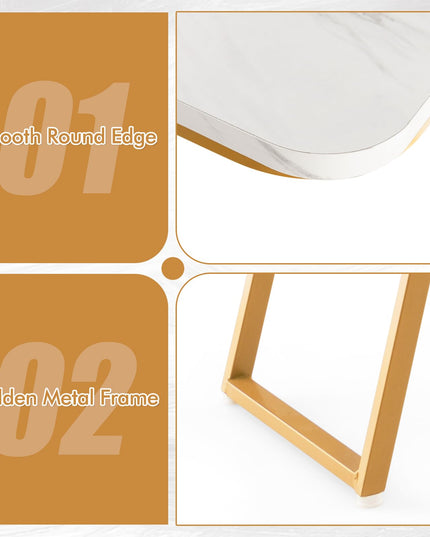 Giantex Console Table with Storage Shelf - 44” Entryway Table