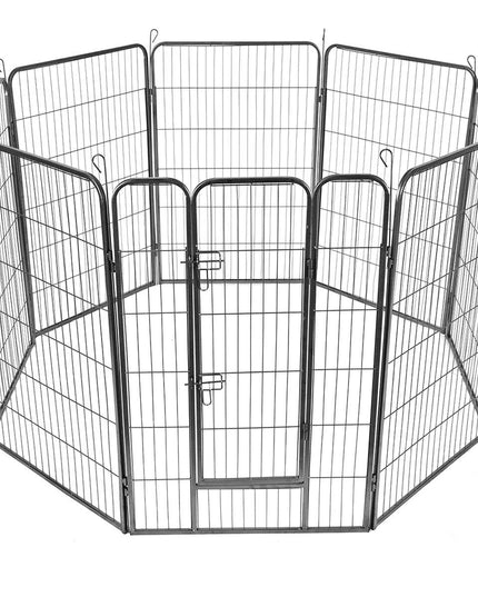Giantex 8 Panel 48 inch Dog Playpen with Door
