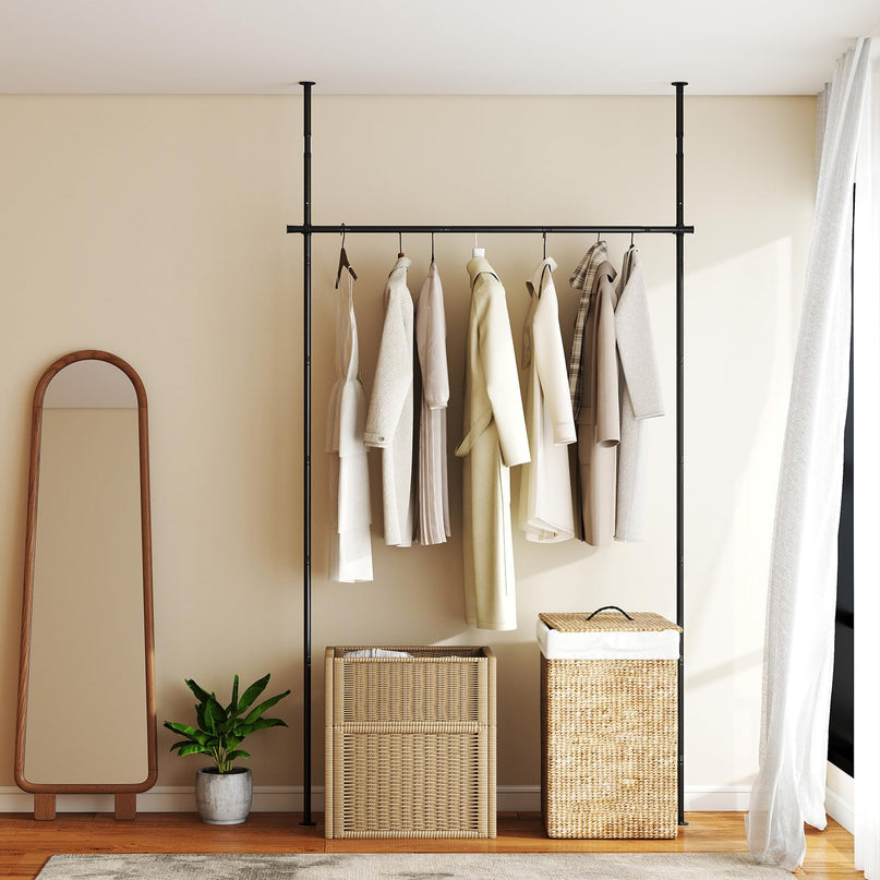 Giantex Room Divider Curtain Rod for Room Separation in Apartment