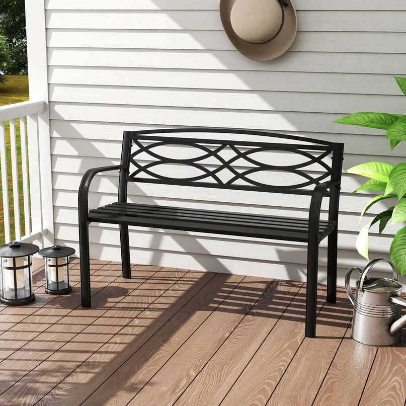 Giantex Outdoor Bench, 45.5” Patio Garden Bench