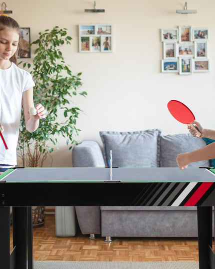 Giantex 4-in-1 Multi Game Table, 49 Inch Combination Game Tables with Adult Size Foosball Table