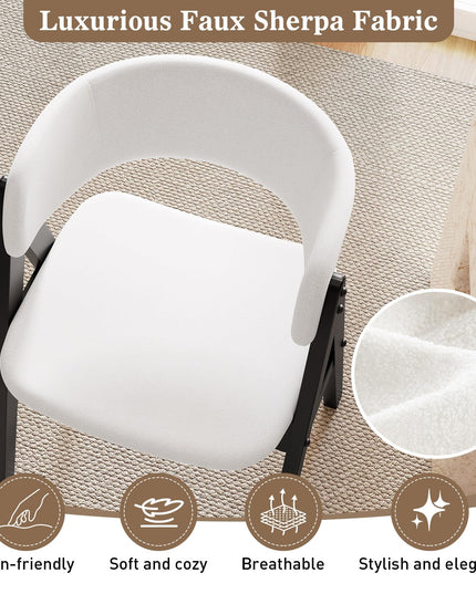 Giantex Wooden Dining Chairs Set for Home Living Room
