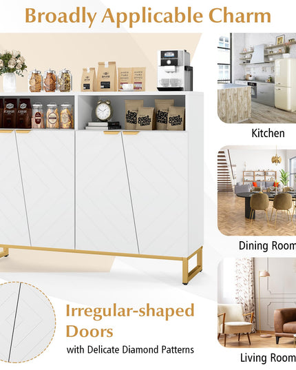 Giantex Buffet Cabinet with Storage for Living Room Entryway