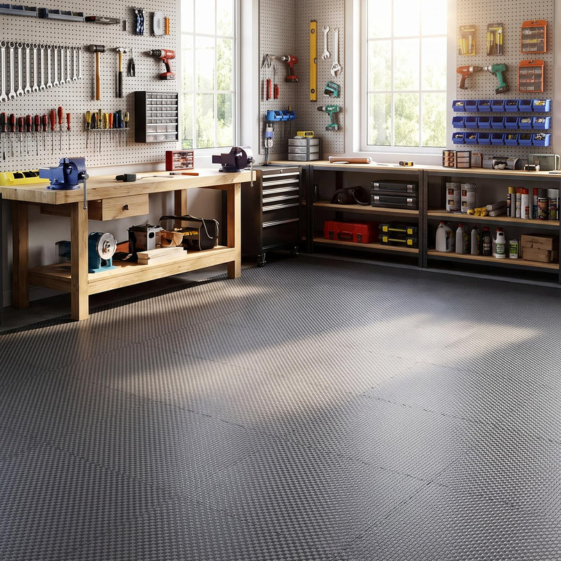 GIANTEX 24" x 24" 12/18/24/36 PCS Interlocking EVA Foam Floor Tiles