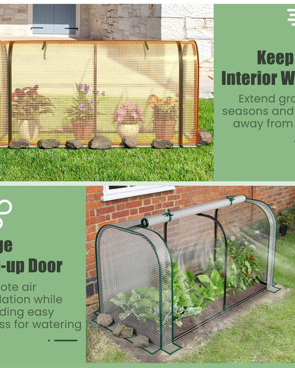 Giantex Raised Garden Bed with Cover