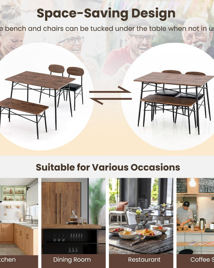 Giantex Dining Table Set for 4