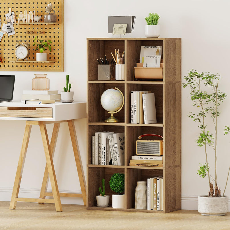 Giantex 8-Cube Bookcase with Anti-Tipping Kits