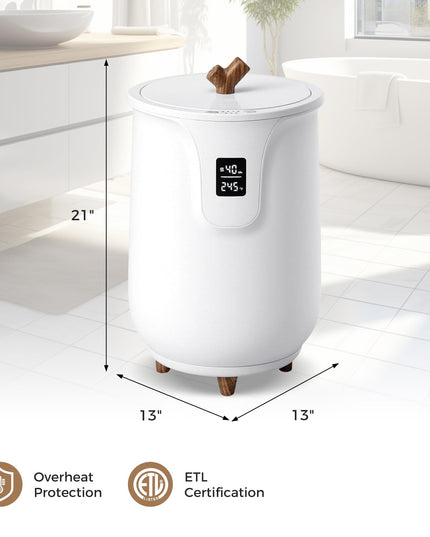 Sèche-serviettes Giantex avec minuterie réglable pour spa