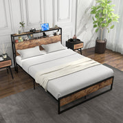 Full / Charging Headboard+2 Drawers