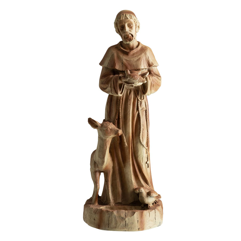 Giantex St. Francis Garden Statue with Bird Feeder