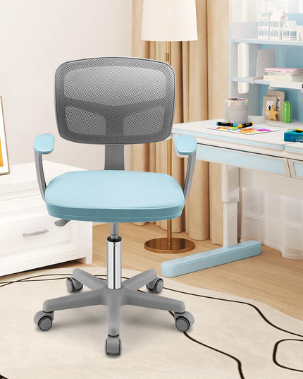 Giantex Adjustable Desk Chair with Auto Brake Casters for Kids