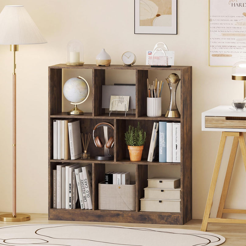 GIANTEX 8-Cube Bookcase for Living Room