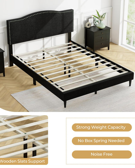 Giantex Queen Bed Frame with Headboard