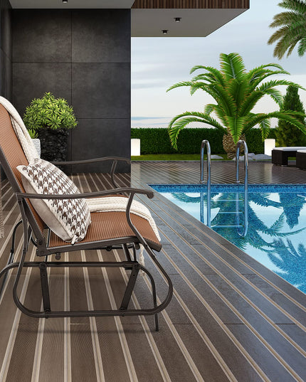 Giantex Outdoor Glider Bench Chair - Extra-Large 2 Person Loveseat