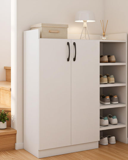 Meuble de rangement pour chaussures en bois Giantex avec 2 portes