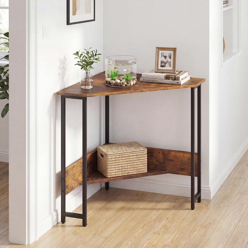 Bureau d'angle Giantex avec station de recharge
