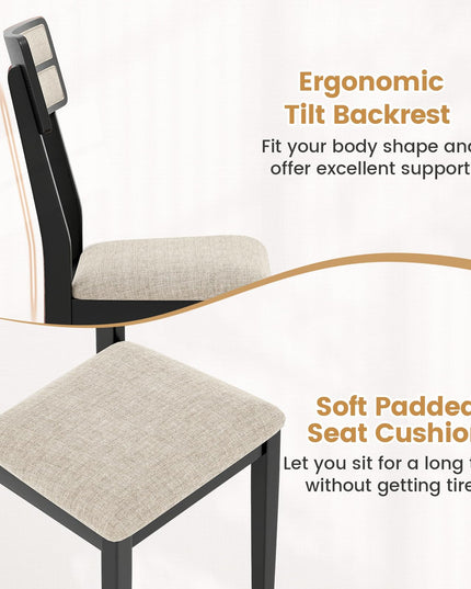 Giantex Modern Dining Chairs Set of 2/4