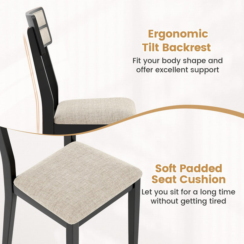 Giantex Modern Dining Chairs Set of 2/4