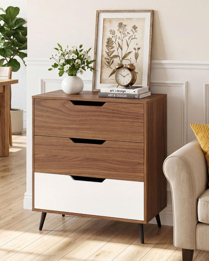 Giantex 3-Drawer Dresser Chest of Drawers