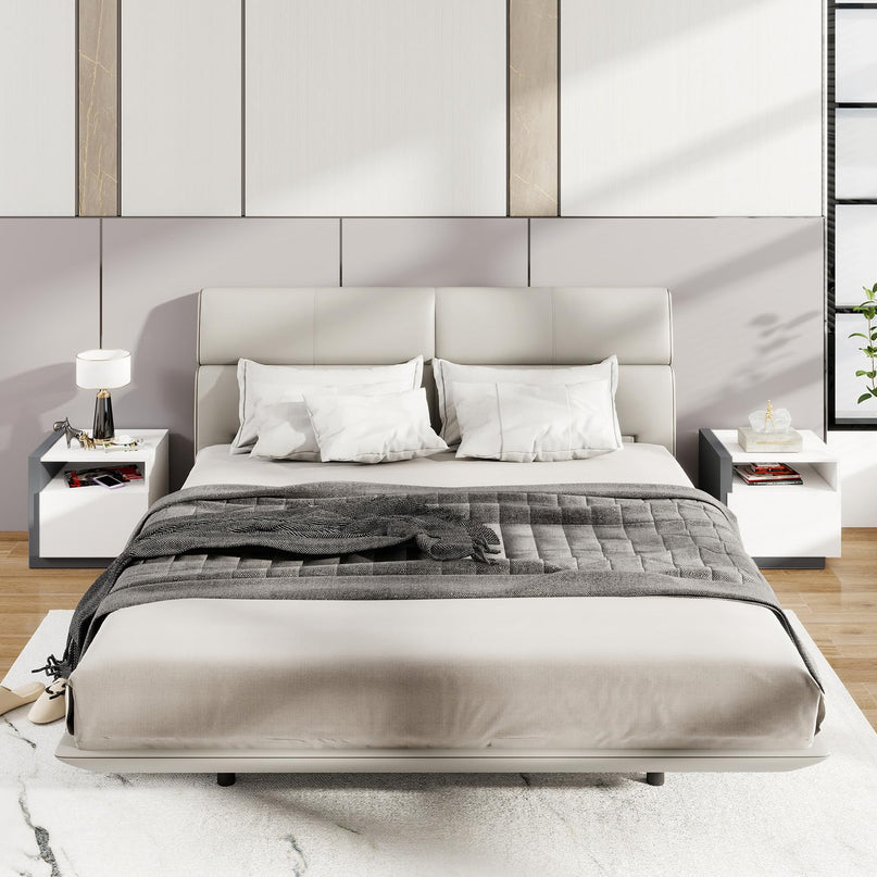 Giantex Modern Nightstand with Drawer