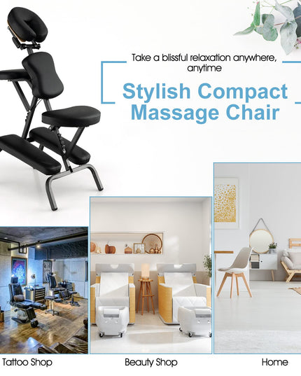 Portable Light Weight Massage Chair Travel Massage Tattoo Spa Chair