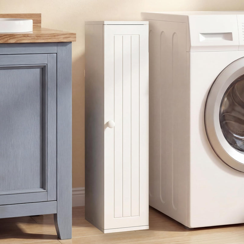 Giantex Small Bathroom Storage Cabinet(6.5" x 6.5" x 27")