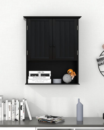 Giantex Bathroom Wall Mounted Cabinet - Storage Cabinet w/Adjustable Shelf