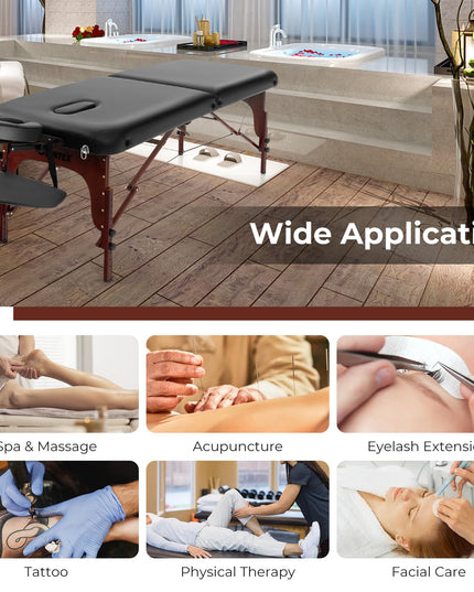 Portable Massage Table 84 Inch - Giantex