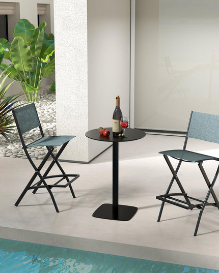 Giantex Folding Patio Bar Chairs Set of 6