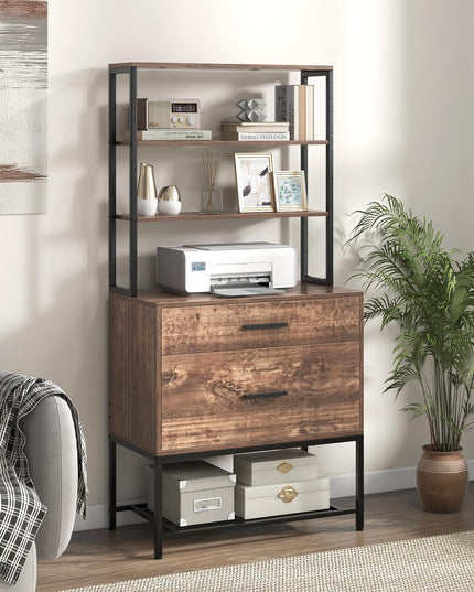 Giantex Tall 2-Drawer File Cabinet - Filing Cabinet