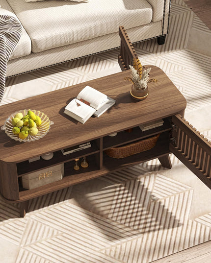 Giantex Rectangle Coffee Table with Storage