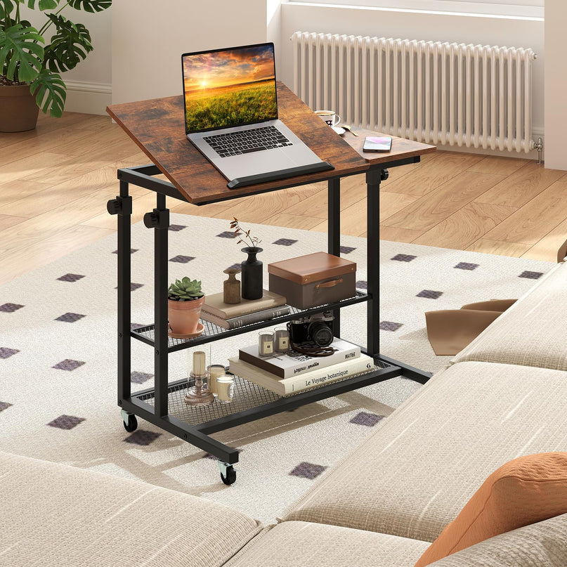 Giantex Mobile Standing Desk for Small Space