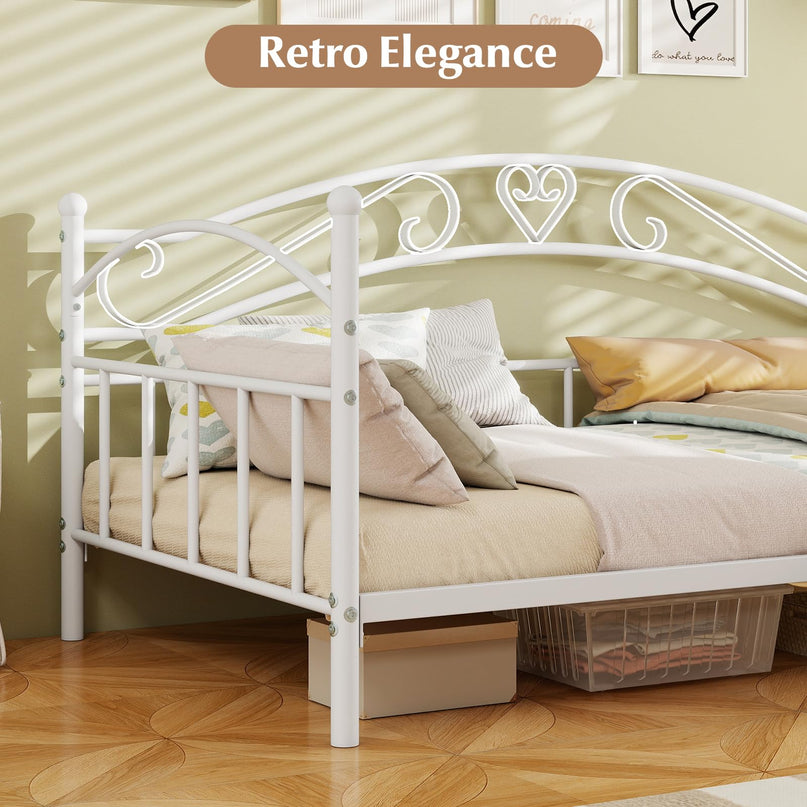 Giantex Metal Twin Daybed Modern Sofa Day Bed