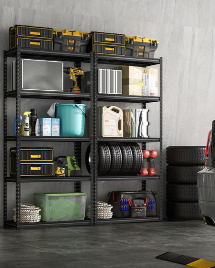 Giantex 5-Tier Storage Shelves, 35.5" x 15.5" x 72" Utility Rack Shelf