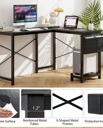 Giantex L-Shaped Computer Desk